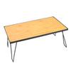 Mesa de camping IGT externa mesa combinada mesa multifuncional de encaixe mesa de centro para chá churrasqueira portátil prateleira de armazenamento de malha mesa dobrável