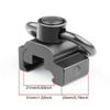 Fivela de engate rápido 20mm Fivela de pulseira Borboleta Fivela de pulseira de liberação rápida Fivela de engate rápido para alça tática Suporte de giratório QD para alça