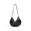 2026 Novo Modelo Couro Genuíno Design de Nicho Minimalista Versátil Bolsa de Ombro com uma Vibe Relaxada, Bolsa de Mão de Grande Capacidade Bolsa Bolinho