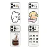 Adecuado para Apple para Transformarse Instantáneamente en Avatar de Gato y Perro de Dibujos Animados 18Promax Pareja iPhone Xiaomi Teléfono Móvil Estuche Blando y Duro Personalización