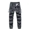 Pantalones Cargo de Moda para Hombre Estilo Americano 2024, Pierna Recta Ancha, Marca de Moda, Bolsillos Múltiples, Casuales, Largos