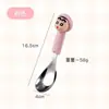 Fabricante Mayorista de Cucharas de Acero Inoxidable 304 con Forma de Dibujo Animado Cuchara Doméstica Infantil Estudiantil Cuchara de Acero Inoxidable
