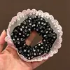 Goma para el pelo tipo moño extragrande 2026 nuevo estilo, estilo casual y relajado, alta elasticidad, adecuada para otoño e invierno, accesorio para el pelo estilo coreano retro