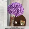 Borde Enrollado Hortensia Flor Artificial Arreglo Floral de Mesa para el Hogar Accesorios para Fotografía Materiales Florales Color Morado Rosa Hortensia Diseño Floral Flor Artificial
