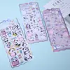 Adesivos Decorativos Personalizados 3D Fofos para Aliviar o Estresse, Bolha de Hibisco Criativas para Uso Transfronteiriço