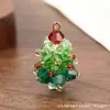 Mini Bolso Elegante de Perlas Hecho a Mano con Cuentas, Accesorio para Mini Bolso de Muñeca, Colgante Personalizado de Corazón y Fresa, Piezas para Joyería DIY