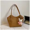 Bolsa Feminina 2026 Nova Primavera/Verão de Axila de Alto Padrão Exquisite para o Dia a Dia Bolsa de Ombro Único Bolsa Tote Tecida de Grande Capacidade