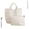 Bolso Transfronterizo para Mujer Caliente Bolso Tejido a Mano 2023 Bolso de Moda Bolso Tote de Gran Capacidad Bolso de Hombro Casual