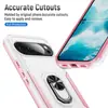 Capa de Celular Google Duas em Uma com Suporte de Anel à Prova de Queda Resistente a Arranhões Capa Dura Aplicável para Case de Celular pixel11pro