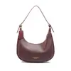 Yuezhi 2026 outono inicial nova moda versátil bolsa transversal de axila, popular simples casual bolsa de ombro único transversal formato bolinho