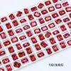 Taladro de uñas Dongzhou 8*6 broca octagonal larga de fondo puntiagudo explosiones de la red social taladro para decoración de uñas taladro de vidrio brillante venta al por mayor