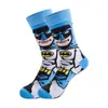 Calcetines Personalizados para Hombre al por Mayor Moda para Hombre Calcetines Divertidos de Anime Hip Hop Personalidad Dibujos Animados Moda Calcetines de Anime