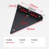 Soporte triangular de acero inoxidable Soporte Soporte de carga de pared Soporte curvo Soporte de hierro en ángulo recto Soporte de pared divisoria