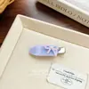 Pinza para el cabello con lazo de colores dopamina lindos coreanos, clip sin costuras, pasador dulce de acrílico para flequillo, accesorio para el cabello para mujeres