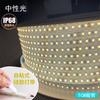 Tira de Luces LED Subacuáticas Personalizadas Iluminación Super Brillante Exterior Pecera Estanque para Peces Impermeable 24V Parche de Silicona Decorativo Subacuático