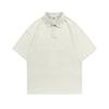Polo holgado de marca de moda para padres e hijos, para hombres y mujeres, niños, Europa y América, comercio exterior de Amazon, solapa, manga corta, algodón puro.