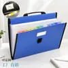 Nueva bolsa de archivo acordeón portátil de gran capacidad con 13 compartimentos de FC para guardar certificados de estudiante, exámenes y documentos