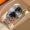 Reloj para Hombre de Marca Suiza con Doble Calendario Resistente al Agua Luminoso de Cuarzo Transmisión en Vivo Dropshipping