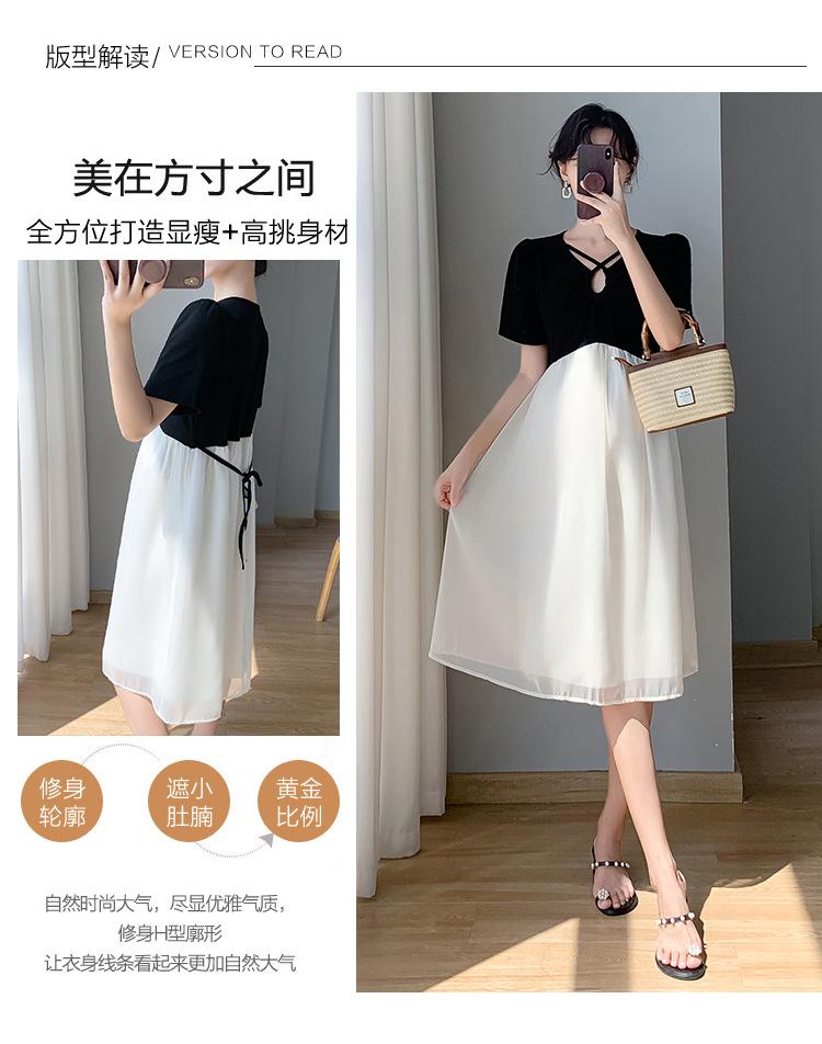 显瘦洋气孕妇裙