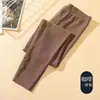 Calzoncillos largos de terciopelo de doble cara sin costuras para hombre, pantalones cálidos, nuevos calzoncillos largos, pantalones de lana, pantalones con más terciopelo, leggings de otoño e invierno
