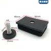 25 30 Tubo Cuadrado Plástico Ajustable Tapón Interior Pie de Elevación Tuerca de Ajuste para Patas de Mesa Silla Tapa Final para Tubo Almohadilla de Ajuste para Patas de Mesa Silla