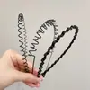 Diadema Unisex de Onda Grande para Mujeres, Diadema Invisible para Lavarse la Cara, Pinza para el Cabello Esencial para Períodos de Transición de Cabello Corto, Accesorio para el Cabello Diadema para Hombres
