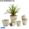 Vasos de flor de barro, vasos para suculentas, vasos para flor macchiato, vasos para plantas verdes, vasos pequenos de barro vermelho absorventes de água e respiráveis, fabricante transfronteiriço