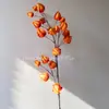 Flores de Fruta Linterna Artificiales, Decoración de Hogar de Alta Gama para Sala de Estar, Adornos para Habitación de Boda, Decoraciones para Inauguración de Casa y Año Nuevo, Ramas de Árbol Frutal