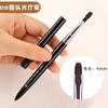 Conjunto de Pincéis para Manicure para Iniciantes Transfronteiriços Pincel Quadrado e Redondo para Terapia de Luz Pincel para Linha Puxada Pincel para Pintura Pincel Redondo de Cabeça Chata Pincel para Construção Francesa