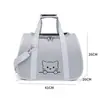 Bolsa de Viagem Portátil Transversal Respirável Leve com Dupla Saída Dobrável Universal para Gatos e Cães Pequenos Personalizada de Fábrica