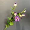 Flor Artificial Lisianthus Buquê de Casamento Adereços de Fotografia Sala Modelo Sala de Estar de Casa Mesa de Jantar Flor Falsa Buquê Decorativo