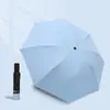 Paraguas Grande para Protección Solar y de Lluvia, Adecuado para Hombres y Mujeres, Estudiantes, Plegable, Reforzado, Resistente al Viento, Paraguas para Dos Personas, Duradero, con Recubrimiento Negro