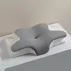 Travesseiro de Sono Suporte para Coluna Cervical Borboleta Transfronteiriço, Travesseiro de Espuma de Memória com Rebote Lento, Travesseiro Alto que Não Colapsa nem Deforma, Tipo de Núcleo do Travesseiro a