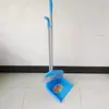 Juego de Escoba y Recogedor de Plástico Combinación de Escoba y Recogedor Limpieza del Hogar Escoba de Cerdas Suaves Juego Combinado Suministro Directo