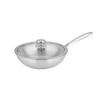 Panela de Cozinha Doméstica de Titânio Puro Frigideira de Cozinha com Padrão de Martelo Fogão de Indução Fogão a Gás Universal Panela Antiaderente Frigideira Sem Revestimento