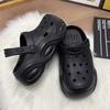 Sandalias Baotou de suela gruesa para mujer, zapatos de verano, EVA, antideslizantes, populares en internet, para playa, 2023