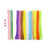 Bolsa OPP Empaque Color Mixto Palitos Retorcidos Tallos de Chenilla Coloridos Manualidad para Jardín de Infancia Juguete DIY Infantil Accesorios Materiales