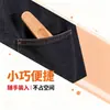 Calzador corto de madera maciza, levantador de zapatos portátil para uso doméstico, calzador de madera compacto de 17 cm