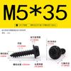 Parafusos Autoatarraxantes Sextavados Externos com Flange Dentada Zinco Preto Aço Inoxidável 304 M3~M8 Parafusos Autoatarraxantes Padrão Guangdong Gbwa