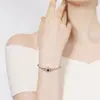 [Venta caliente transfronteriza] Pulsera de confesión de amor con memoria, proyección de "Te amo" en 100 idiomas, pulsera roja con charla en línea