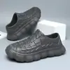 Sapatos de Trabalho Casuais Resistentes ao Desgaste, Antiderrapantes, Resistentes a Óleo, Estilo Hotel, Sapatos de Chefe Masculinos, Leves e Impermeáveis