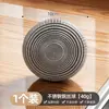 Bola de limpieza de lana de acero para uso doméstico, de grado alimenticio, acero inoxidable que no suelta fibras, herramienta para lavar platos y fregar ollas en la cocina, bola grande de lana de hierro