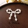 Corea del Sur flor de zapato perla imitación flor de lazo hebilla de zapato accesorios pasador diy accesorios para cordones de zapatos accesorios para colgar en bolsos venta al por mayor