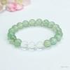Pulsera de Cristal de Fresa Natural de Guan Yu Pulsera de Cristal Blanco de Fresa Verde Venta al por Mayor y Entrega de Fábrica de Piedras Preciosas S3071804