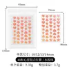 Venta al por mayor de parches para el acné Láser Corazón Estrella en stock del fabricante transfronterizo, 40 piezas, hidrogel PE, parches para el acné Corazón Estrella de piel artificial a la moda
