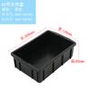 Caja para Piezas Antiestática Caja de Volteo Pequeña Caja de Plástico Antiestático Caja para Componentes Caja de Plástico Negro Antiestático Caja para Material