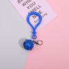 Llavero colgante de plástico colorido, accesorio para bolso, bonito, creativo, personalizado, decoración colgante, pequeño regalo