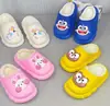Zapatos de algodón para niños de otoño e invierno, pantuflas sucias lindas de princesa, dibujos animados, baotou, forro polar cálido, suela gruesa suave, venta al por mayor