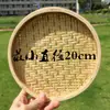 Produtos de bambu Bambu tecido à mão Peneira de bambu com furos Cesto de palha de bambu Bandeja de bambu Bambu tecido com furos