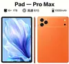 Tableta Android 14 de 10.1 Pulgadas 12 GB de RAM 512 GB de ROM Batería de 7000 mAh